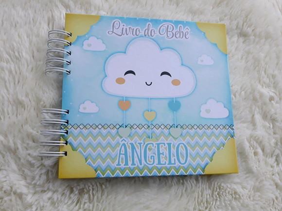 Kit Livro do Bebê + Caderneta de Saúde - Chuva de Amor