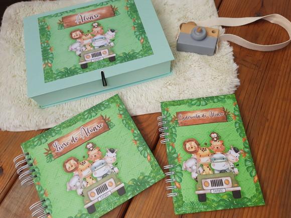 Kit Livro do Bebê + Caderneta de Saúde + Caixa