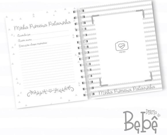 Kit Livro do Bebê + Caderneta de Saúde com bolso e elástico