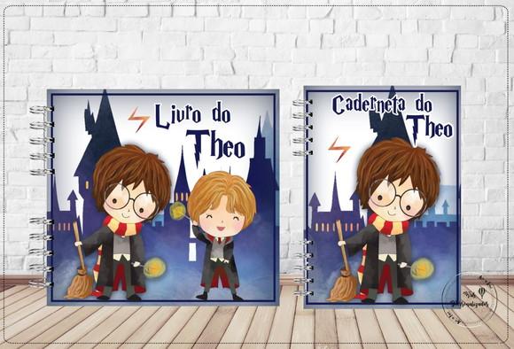 Kit Livro do Bebê + Caderneta de Saúde Harry Potter