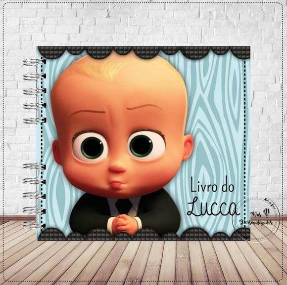 Kit Livro do Bebê + Caderneta de Vacina -Poderoso Chefinho