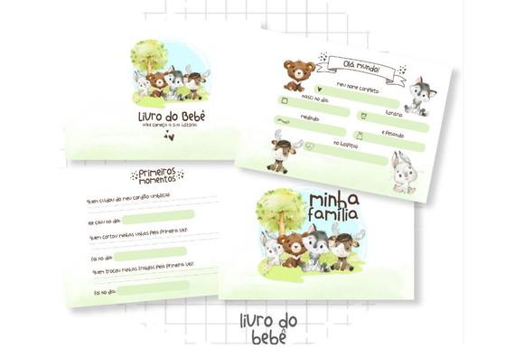 Livro Bebê Animais da Floresta