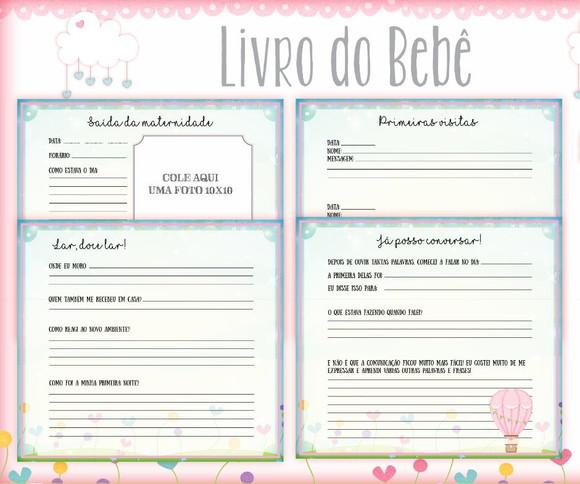 Livro Bebê Balãozinho menina