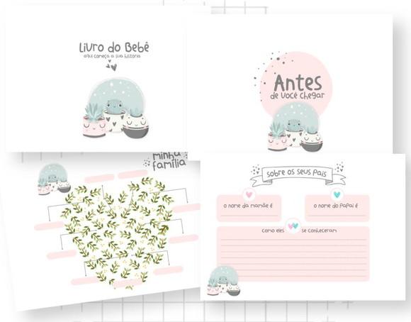 Livro Bebê Cactus