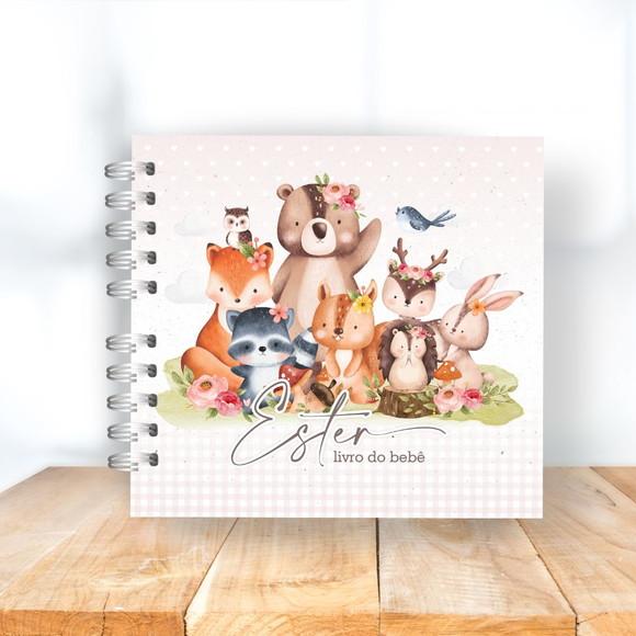 Livro Bebê Bosque Menina