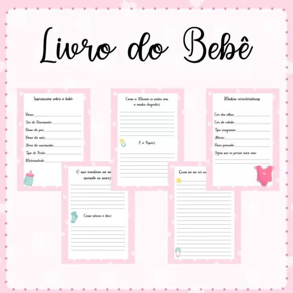 Livro Bebê Menina
