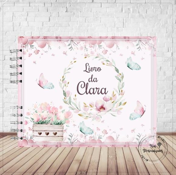 Livro do Bebê 2 - Floral e borboletas