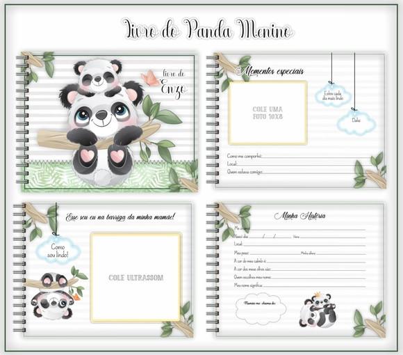 Livro do Bebê 2 - Panda menino