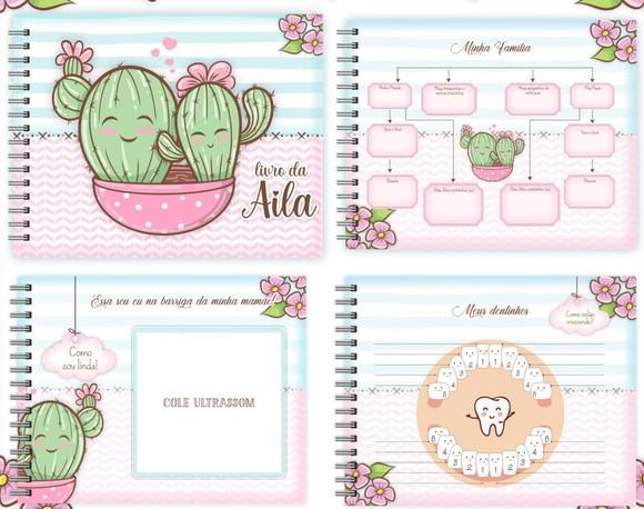 Livro do Bebê 2 -Cactus