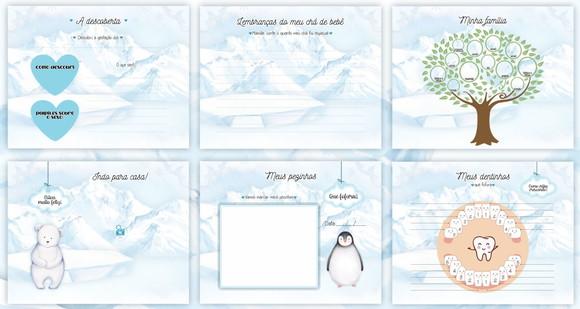 Livro do Bebê 2.1 -Bichinhos no Gelo