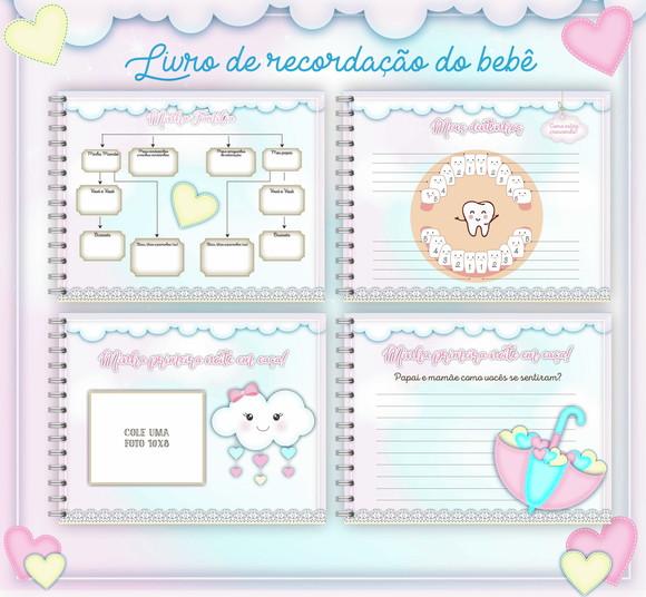 Livro do Bebê 3 - Chuva de Benção