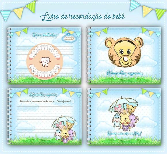 Livro do Bebê 3 - Turma do Ursinho Pooh