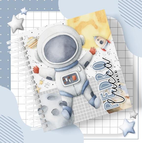 Livro do Bebê 4 Astronauta Aquarela