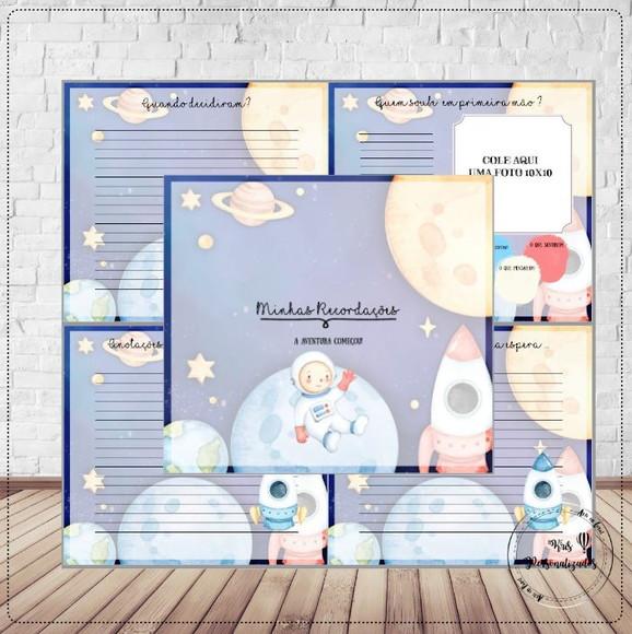 Livro do Bebê Adoção Astronauta