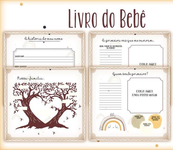 Livro do Bebê Arco Iris Menina