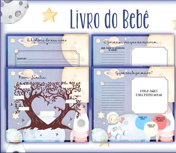 Livro do Bebê Astronauta