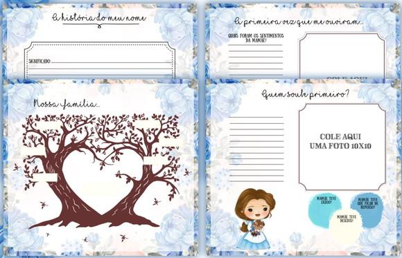 Livro do Bebê Bela e a Fera