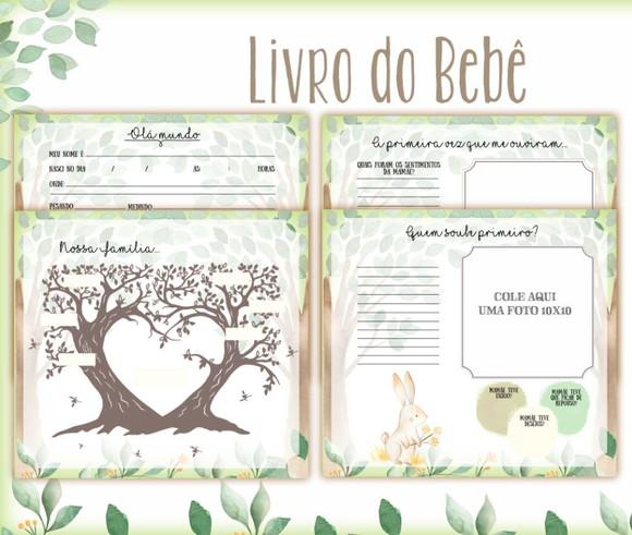 Livro do Bebê Bosque menino
