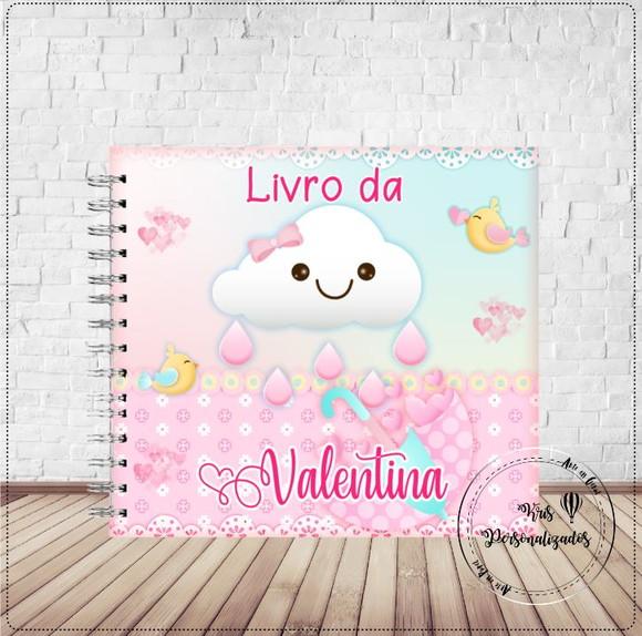 Livro do Bebê Chuva de Amor menina