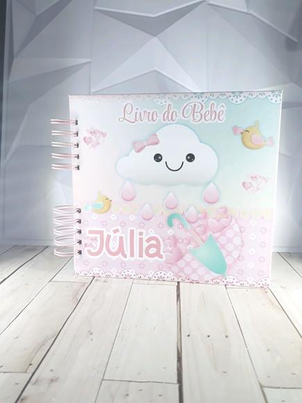 Livro do Bebê Chuva de Amor menina