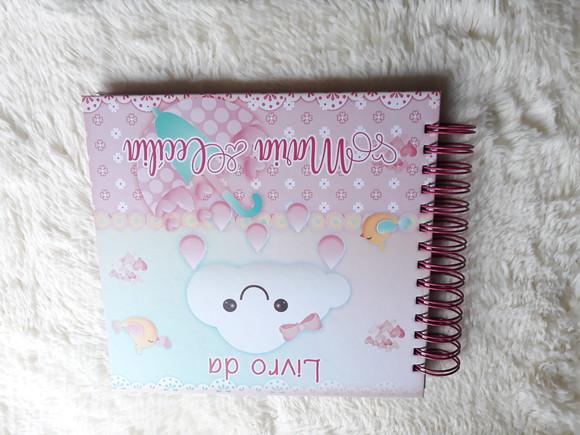 Livro do Bebê Chuva de Amor menina