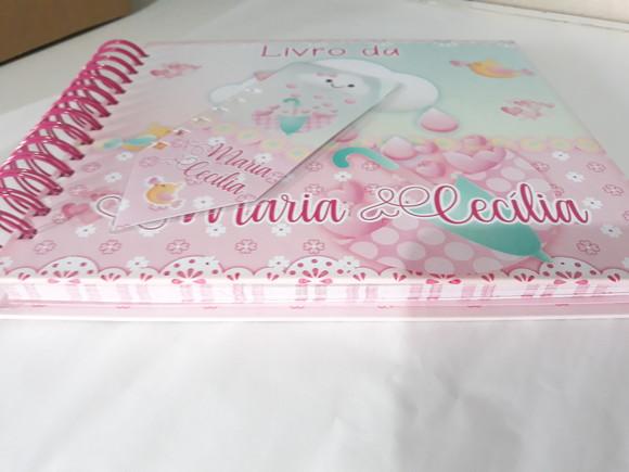 Livro do Bebê Chuva de Amor menina