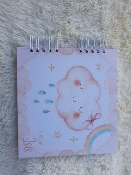 Livro do Bebê Chuva de Amor Rosa