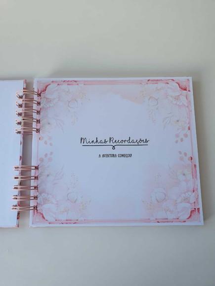 Livro do Bebê Floral