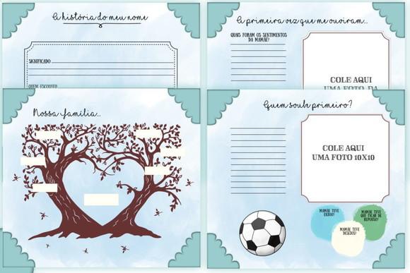 Livro do Bebê Futebol