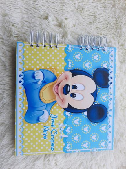 Livro do Bebê Mickey baby
