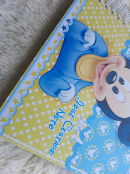 Livro do Bebê Mickey baby