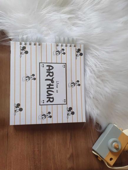 Livro do Bebê Mickey Minimalista