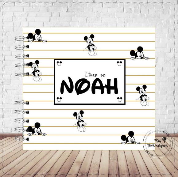 Livro do Bebê Mickey Minimalista