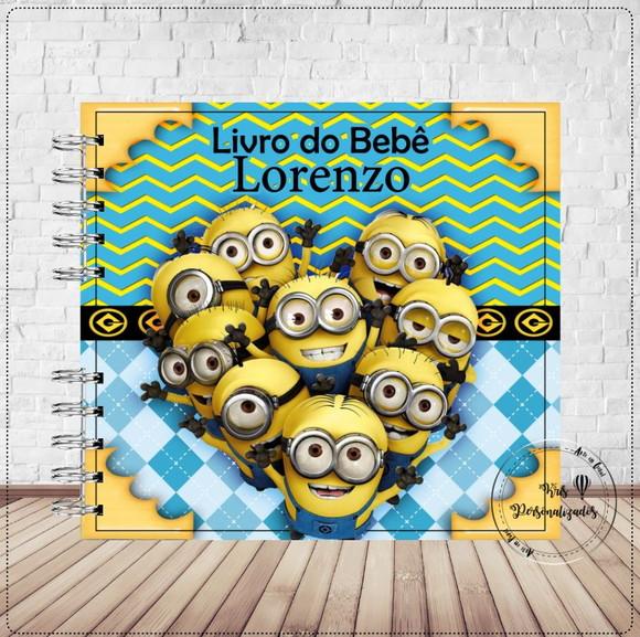 Livro do Bebê Minions