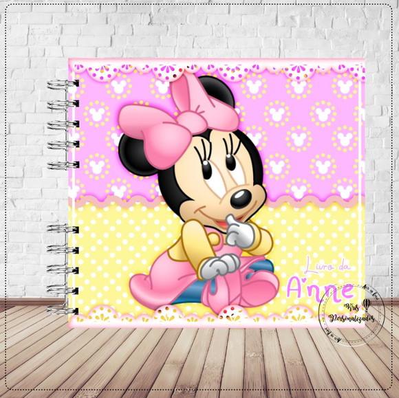 Livro do Bebê Minnie baby