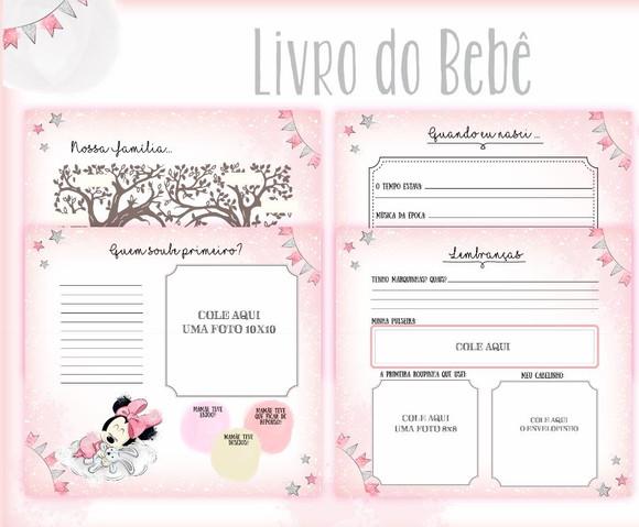Livro do Bebê Minnie