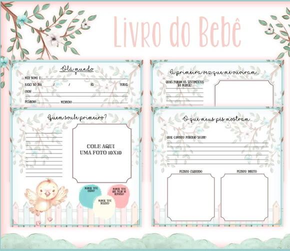 Livro do Bebê Passarinho