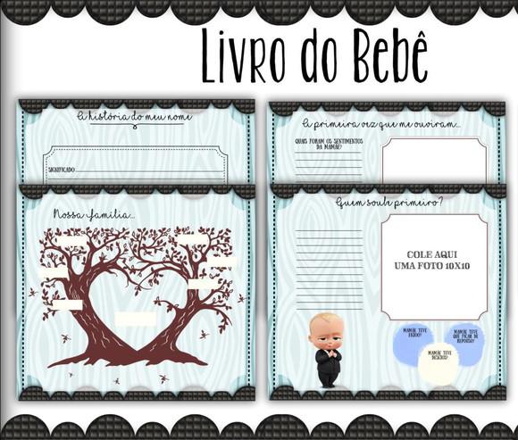 Livro do Bebê Poderoso Chefinho