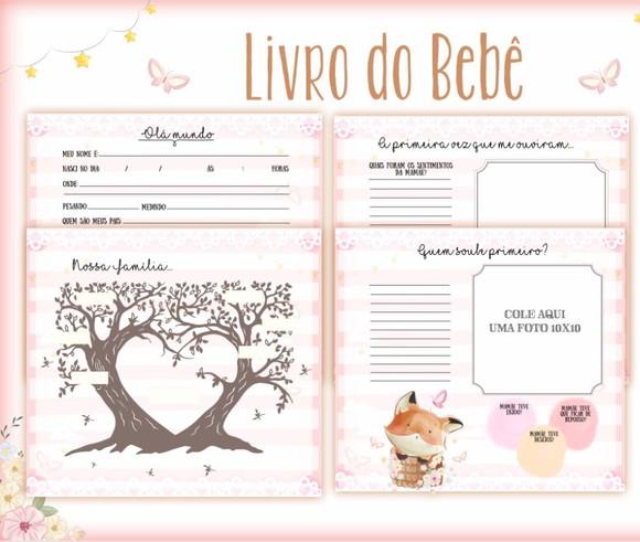Livro do Bebê Raposinha menina