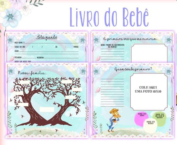 Livro do Bebê Rei Leão Menina