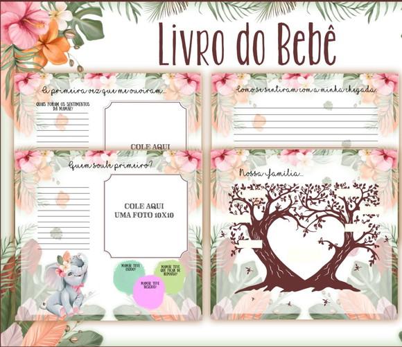 Livro do Bebê Safari
