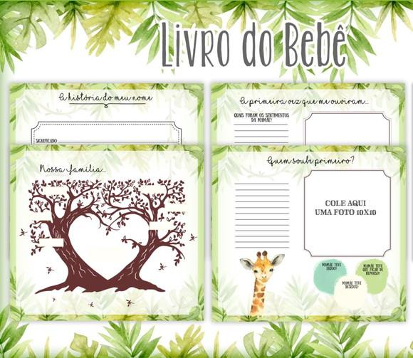Livro do Bebê Safari