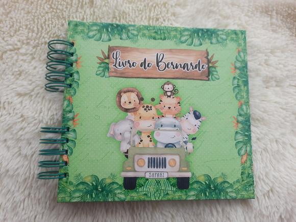 Livro do Bebê Safari Verde