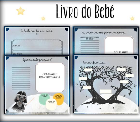 Livro do Bebê Star Wars