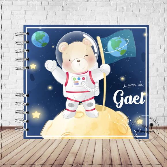 Livro do Bebê Urso Astronauta