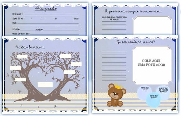 Livro do Bebê Ursinho Príncipe