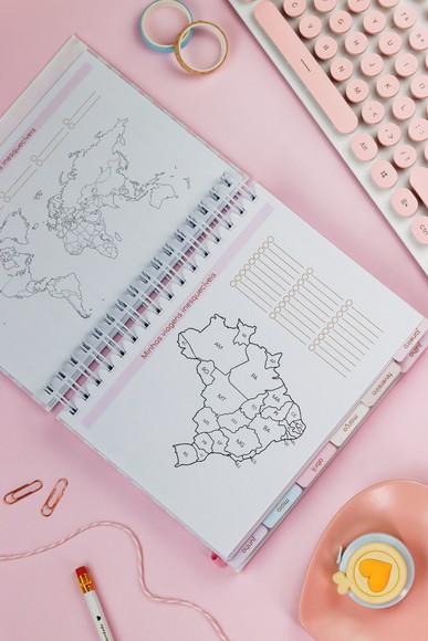Planner Candy 2026 com Divisória