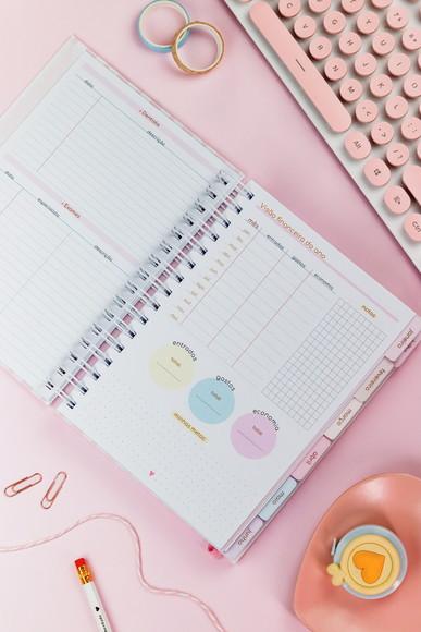 Planner Candy 2026 com Divisória
