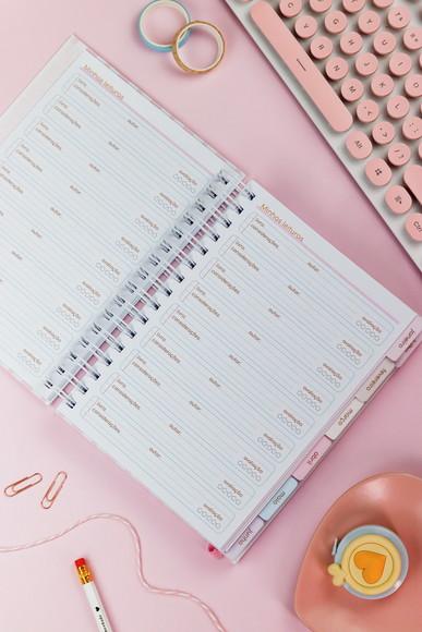 Planner Candy 2026 com Divisória