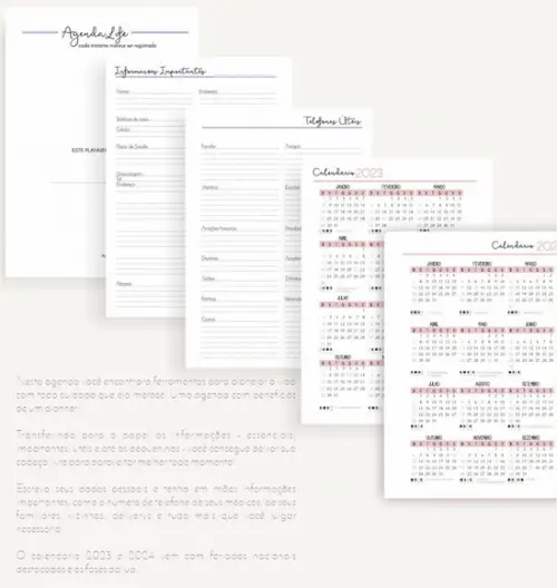Agenda Life Permanente